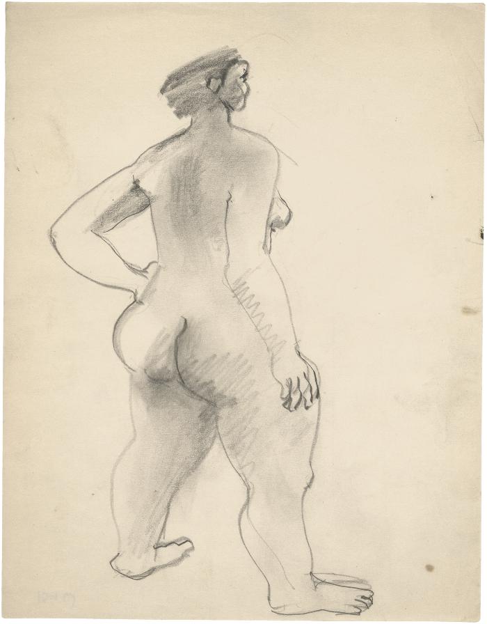 Rothko Catalogue Raisonné IMAGE Standing female nude IMAGE 1056