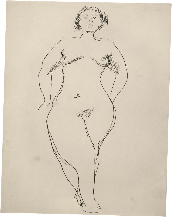 Rothko Catalogue Raisonné IMAGE Standing female nude IMAGE 1173