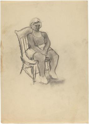 [Woman in chair]
