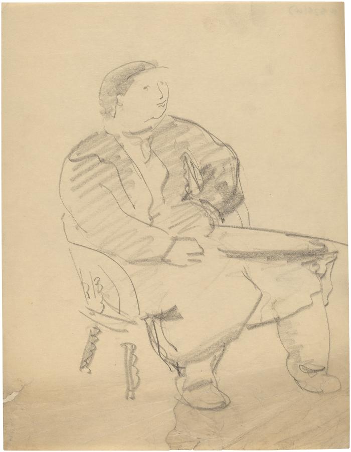 [Woman in chair]