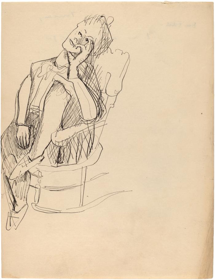 [Woman in rocking chair]