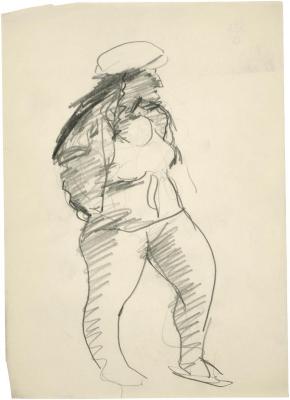 [Standing woman]