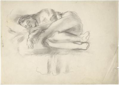 [Sleeping woman]