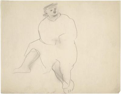 [Seated woman]