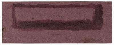 [Maquette of “Red on Maroon, Seagram Mural Section 5, 1959”]